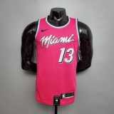 WADE #3 Miami Heat V-neck pink
