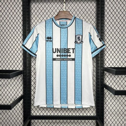2024-25 Middlesbrough away soccer jersey