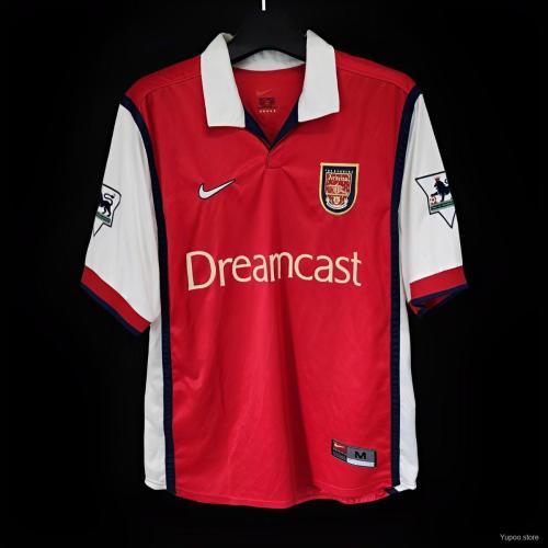Retro 1999-00 Arsenal Home Jersey