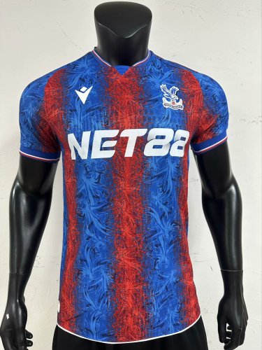 2024-25 Crystal Palace Player Version Home(The player version is more slim fit, it is recommended to buy one size larger)