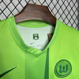 2024-25 Wolfsburg home soccer jersey