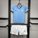 2024-25 Lazio home kids kit