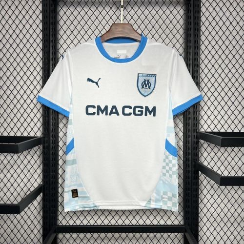 marseille 2024-25 home soccer jersey