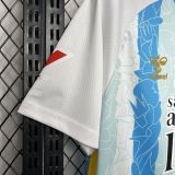 2024-25 Malaga home soccer jersey