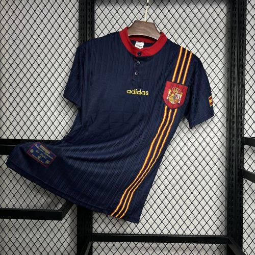 1996 Spain away retro jersey
