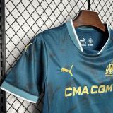 2024-25 Marseille away kids kit