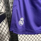 2024-25 Real Madrid Y3 Purple shorts