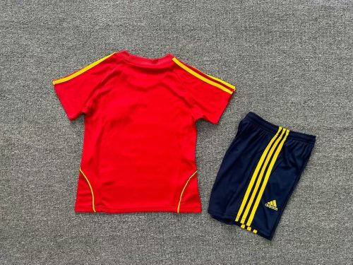 Retro spain 2008 home kids kit