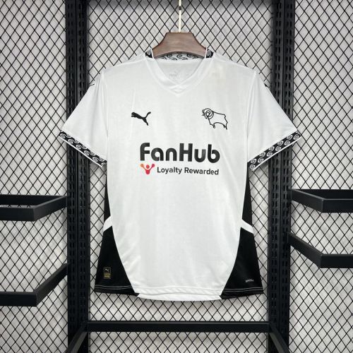 2024-25 Derby County F.C. home soccer jersey