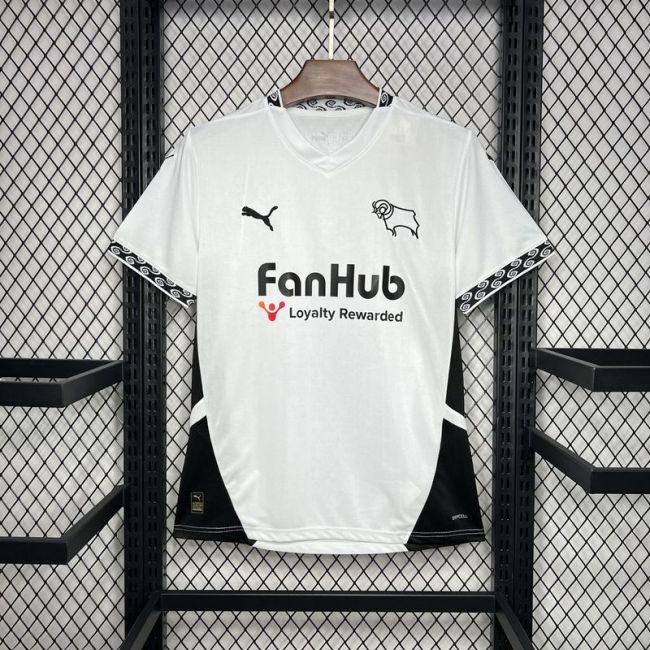 2024-25 Derby County F.C. home soccer jersey