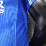 paris saint germain 2024-25 player version third blue(The player version is more slim fit, it is recommended to buy one size larger)
