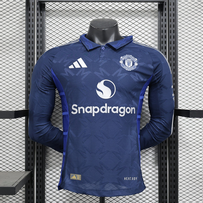 2024-25 Manchester United away long sleeve player version jersey