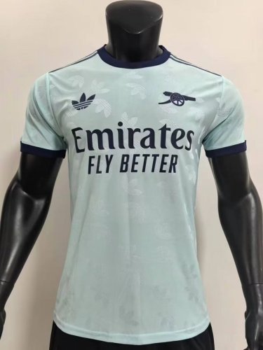 2024-25 arsenal light blue training player version(The player version is more slim fit, it is recommended to buy one size larger)