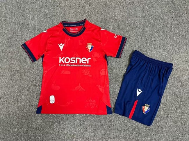 2024-25 Osasuna home kids kit
