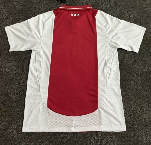 2024-25 Ajax home soccer jersey