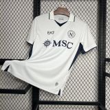 2024-25 Napoli away white soccer jersey