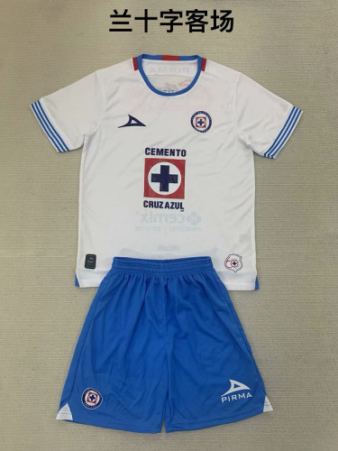 2024-25 Cruz Azul away Kids kit