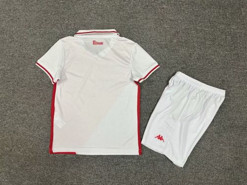 monaco 2024-25 kids kit soccer jerseys 