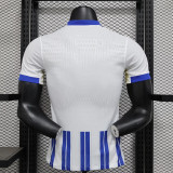 brighton 2024-25 home player version(The player version is more slim fit, it is recommended to buy one size larger)