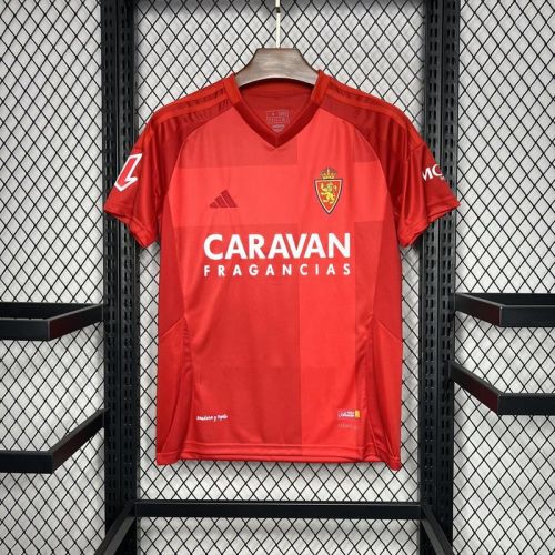 2024-25 Zaragoza away soccer jersey 