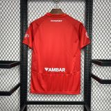 2024-25 Zaragoza away soccer jersey 