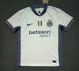 Inter Milan 2024-25 away white football jersey S-4XL