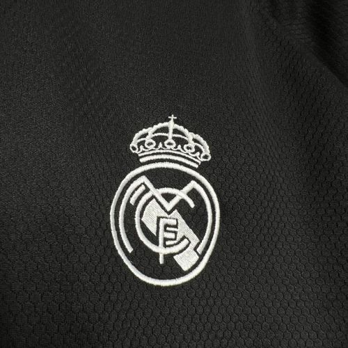 2024-25 Real Madrid Black traing jersey