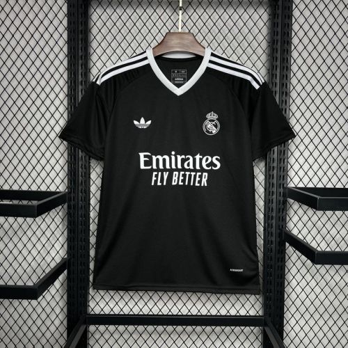 2024-25 Real Madrid Black traing jersey