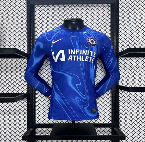 2024-25 chelsea Home Player Long Sleeve Jersey