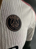 2024-25 paris saint germain AJ white player verison (The player version is more slim fit, it is recommended to buy one size larger)