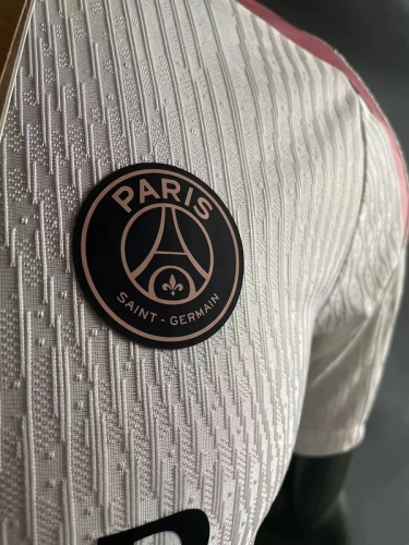 2024-25 paris saint germain AJ white player verison (The player version is more slim fit, it is recommended to buy one size larger)
