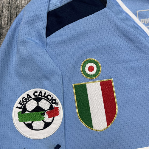 2001-02 Lazio home retro long sleeves jersey