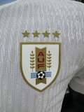 2024-25 Uruguay Away white player version jersey