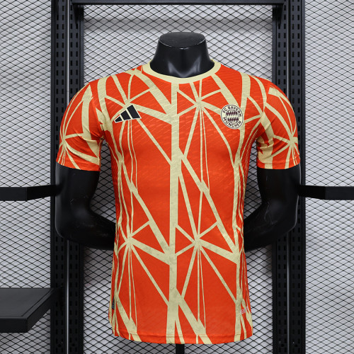 2024-25 Bayern orange player version jersey(The player version is more slim fit, it is recommended to buy one size larger)