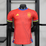 2024-25 Spain Red Special Player version(The player version is more slim fit, it is recommended to buy one size larger)