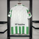 2024-25 Betis home jersey with Sponsor(GREE)