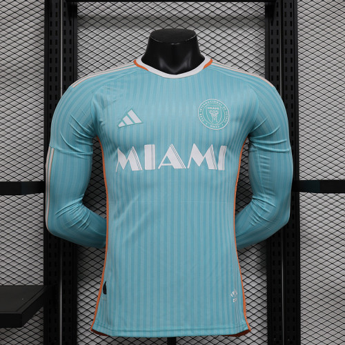 Miami Third Away long sleeve Player version jersey