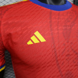 2024-25 Spain Red Special Player version(The player version is more slim fit, it is recommended to buy one size larger)