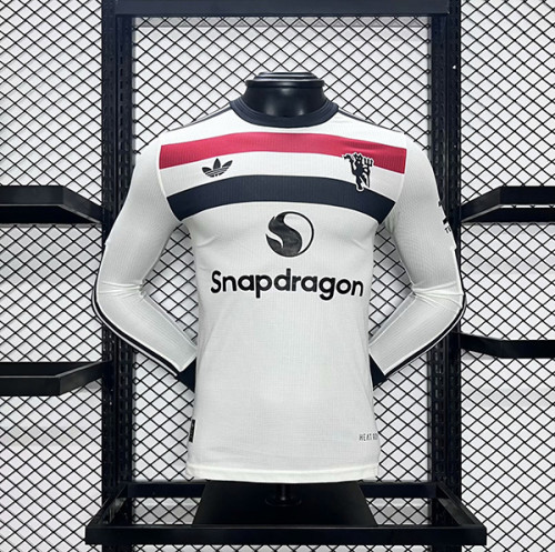 2024-25 Manchester United Third Away white long sleeve player