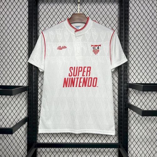 1991-92 Sevilla FC Home Retro Jersey 