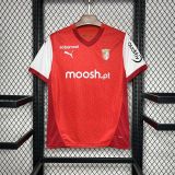 Braga 2024-25 home soccer jerseys