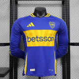 2024-25 Boca home long sleeve player version jersey