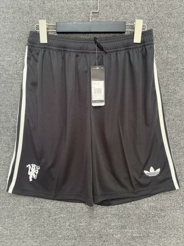 2024-25 Manchester United Third away black shorts