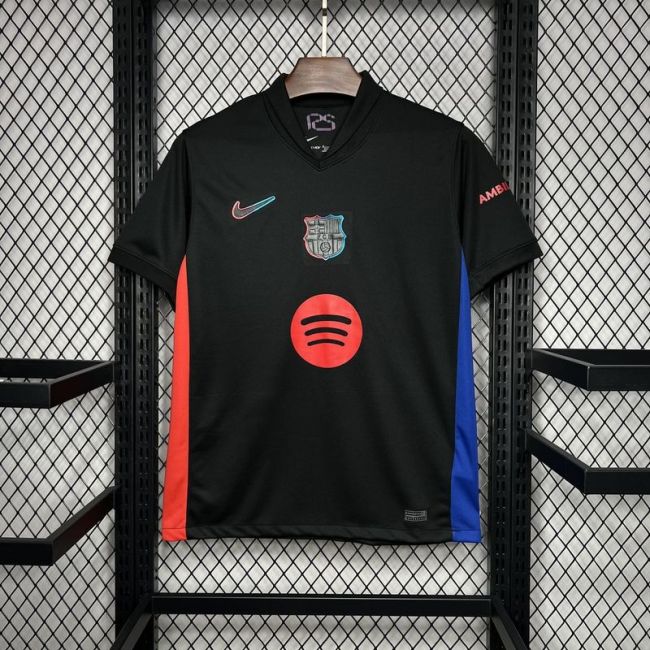 2024-25 Barcelona Away soccer jersey size S-4XL (Big Sponsor)