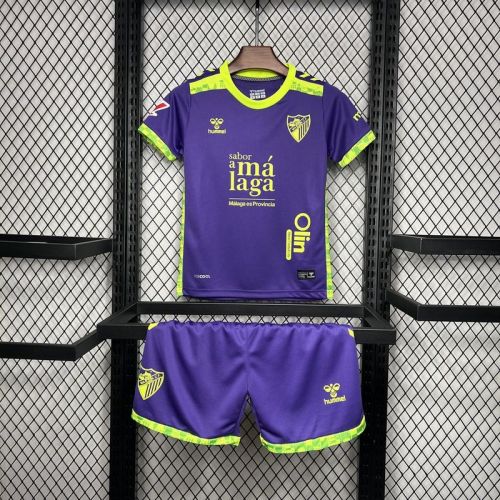 2024-25 Malaga away kids kit