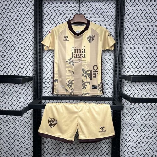 2024-25 Malaga Third Away kids kit