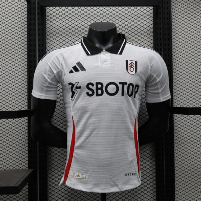 2024-25 Fulham F.C. home player version jersey(The player version is more slim fit, it is recommended to buy one size larger)