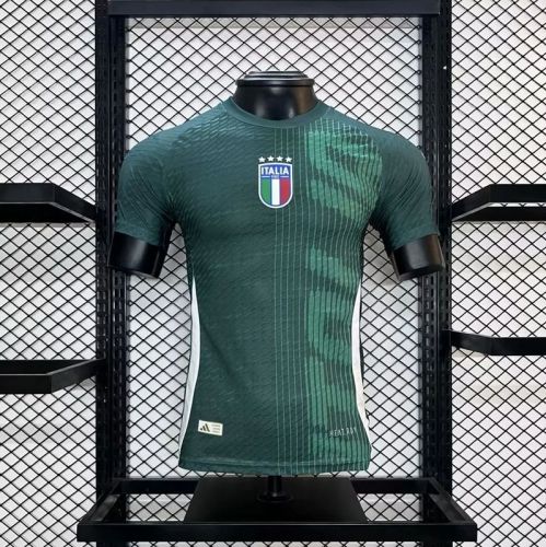 2024-25 Italy 20 Euro Pre-Match Training Jersey Player Version  (The player version is more slim fit, it is recommended to buy one size larger)