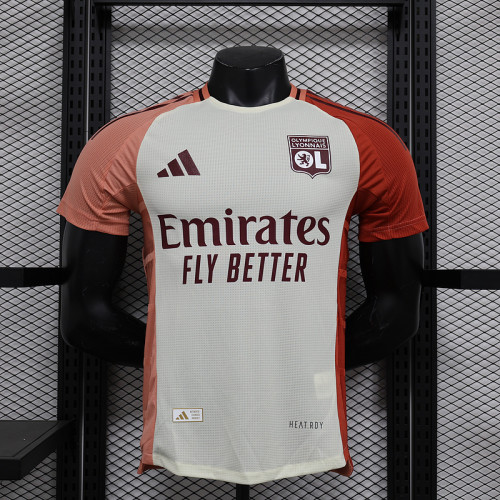 2024-25 Lyon Third away player version(The player version is more slim fit, it is recommended to buy one size larger)