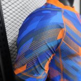 marseille 2024 blue orange special player version (The player version is more slim fit, it is recommended to buy one size larger)